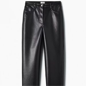 Wilfred- Melina Leather Black Pants